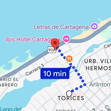 Beautiful View In Cartagena